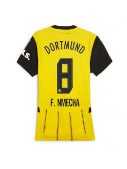 Billige Borussia Dortmund Felix Nmecha #8 Hjemmedrakt Dame 2024-25 Kortermet